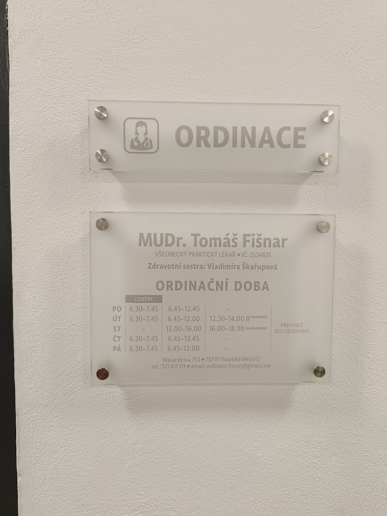 Ordinace Mudr. Tomáš Fišnar Ordinace Mudr. Tomáš Fišnar