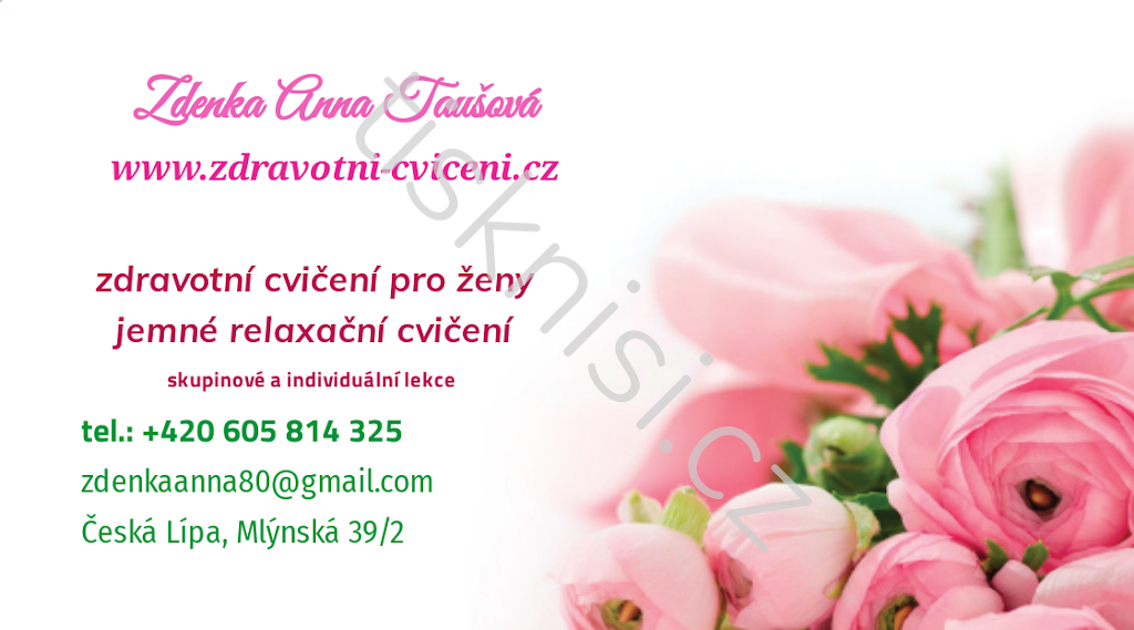 Zdravotní cvičení IČO:17779952 Zdravotní cvičení IČO:17779952